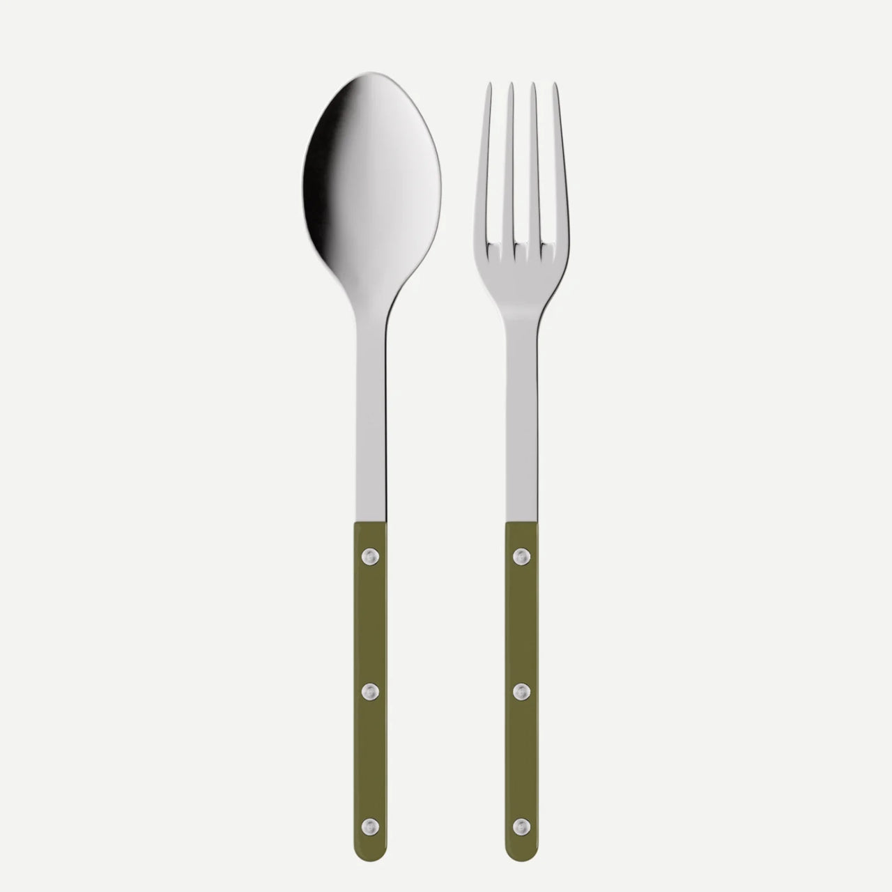 Sabre Paris 'Shiny' Serving Set ~ Fern Green