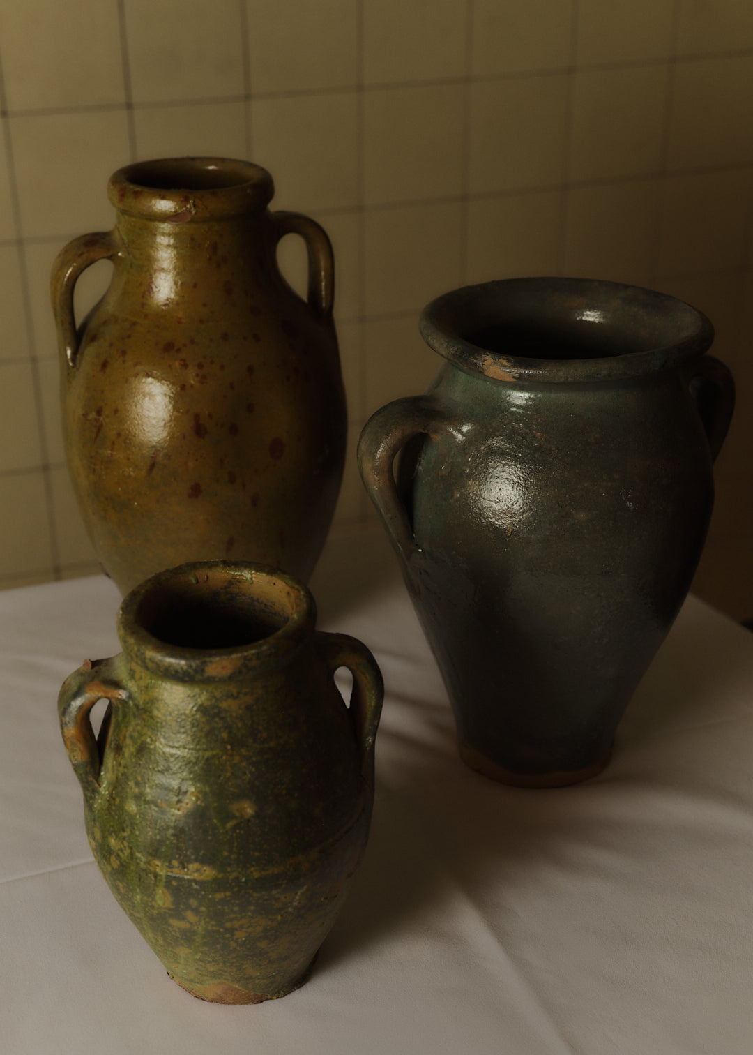 Vintage Ceramic Glazed Pot