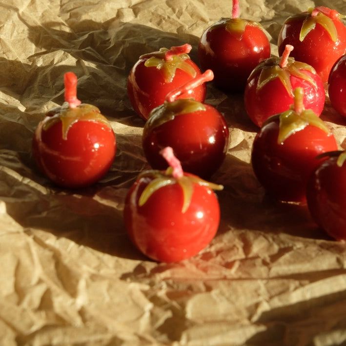 Hormscent Happy Tomato Birthday Candles
