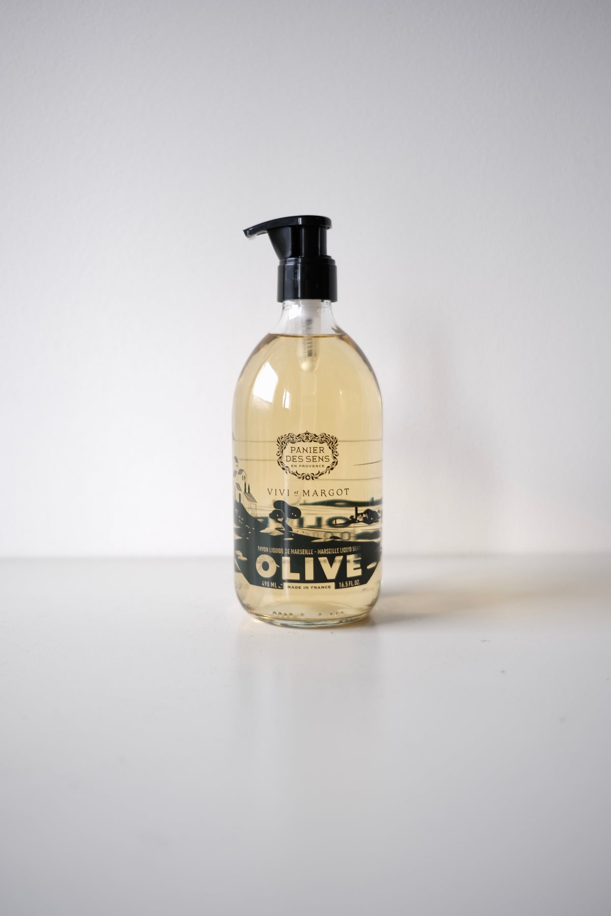 Panier Des Sens + Vivi & Margot Olive Marseille Liquid Soap