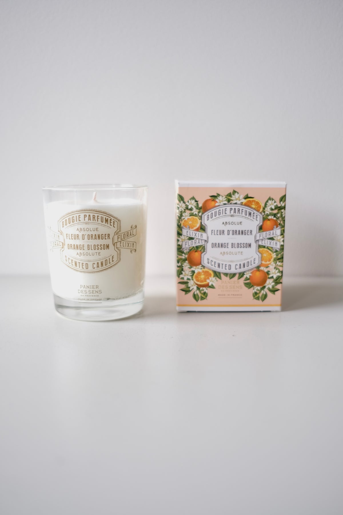 Panier des Sens Scented Candle ~ Orange Blossom