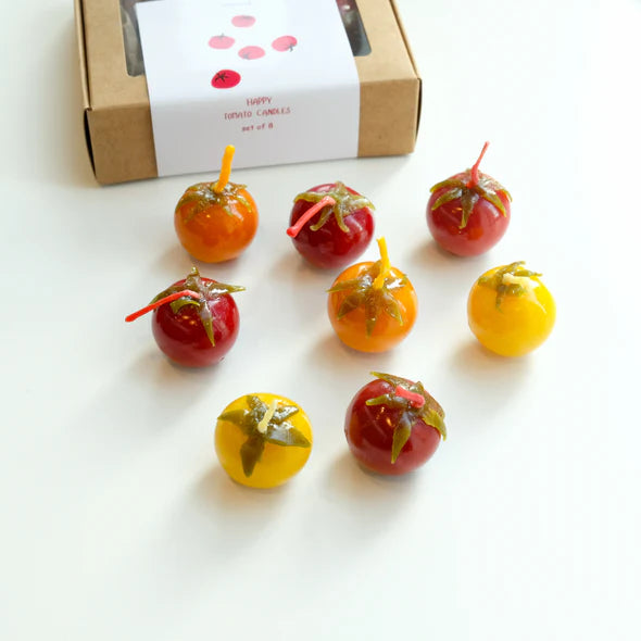 Hormscent Happy Tomato Birthday Candles