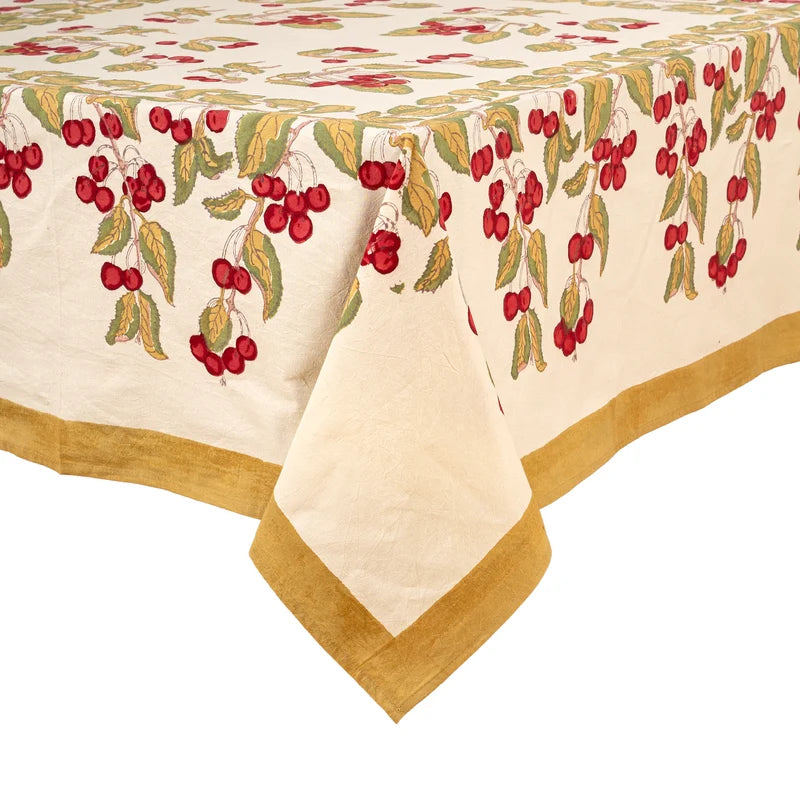 Couleur Nature Tablecloth ~ Cherry