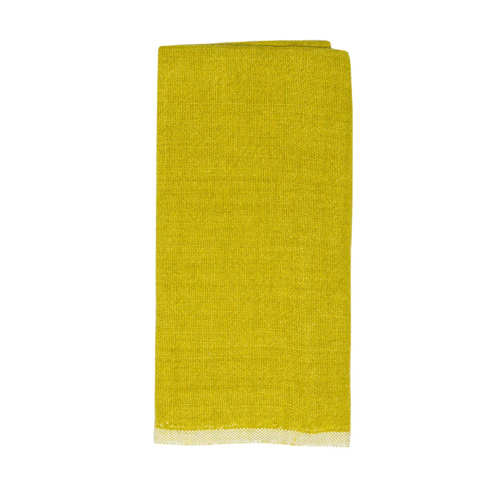 Couleur Nature Kitchen Towel ~ Lime