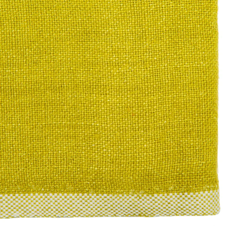 Couleur Nature Tea Towel ~ Lime