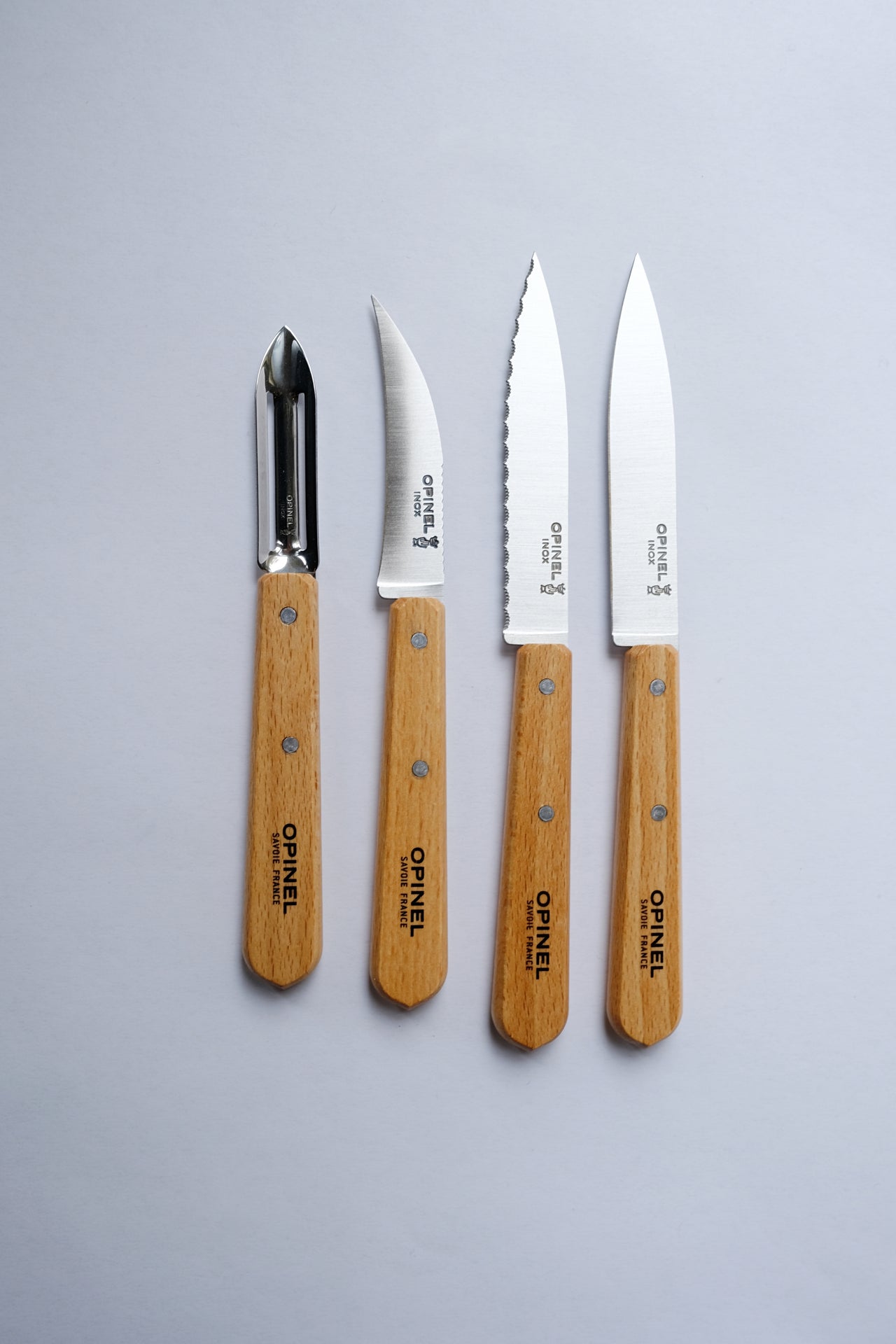 Opinel Les Essentials Kitchen Utility 4PC Set