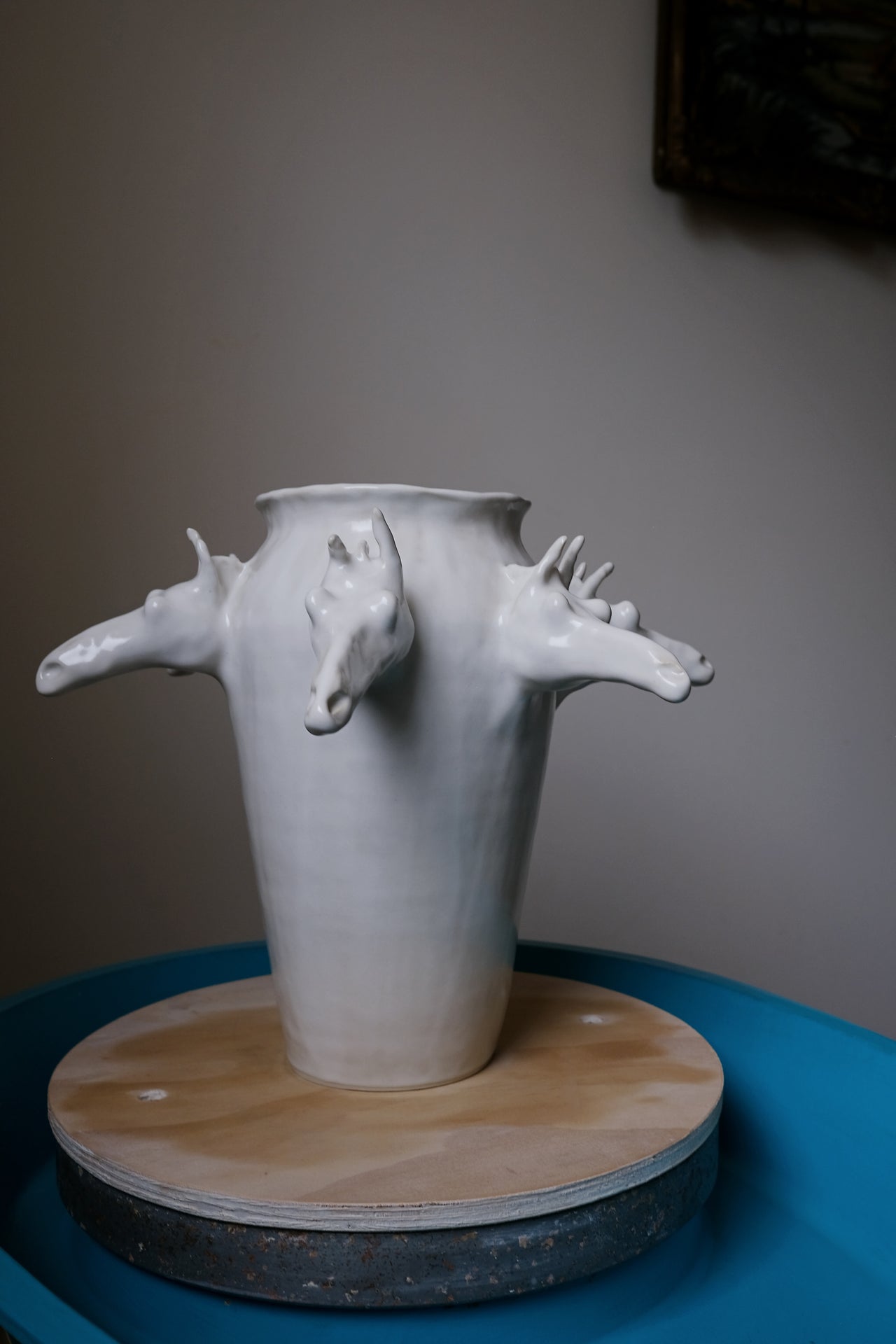 Horsie Vase by Tahni Bouhadana