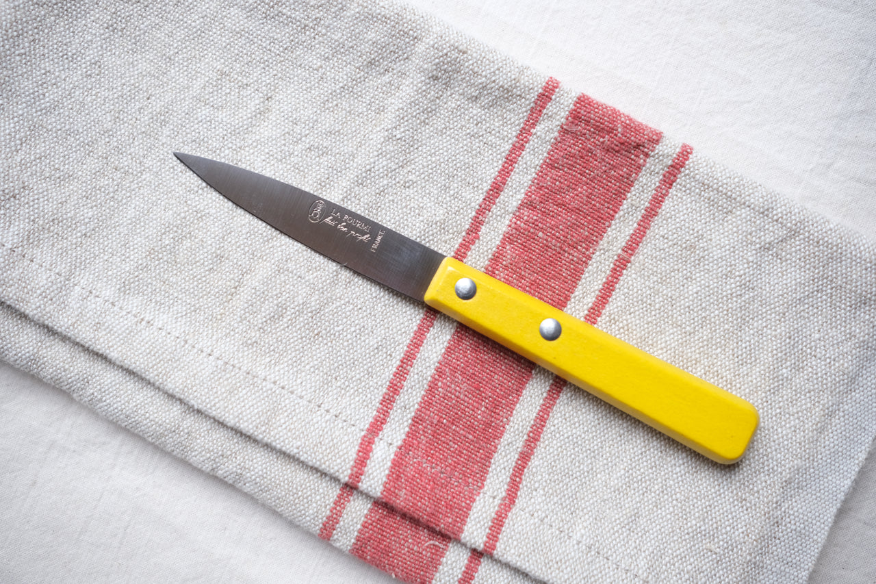 LA FOURMI Kitchen Knife ~ Yellow Handle