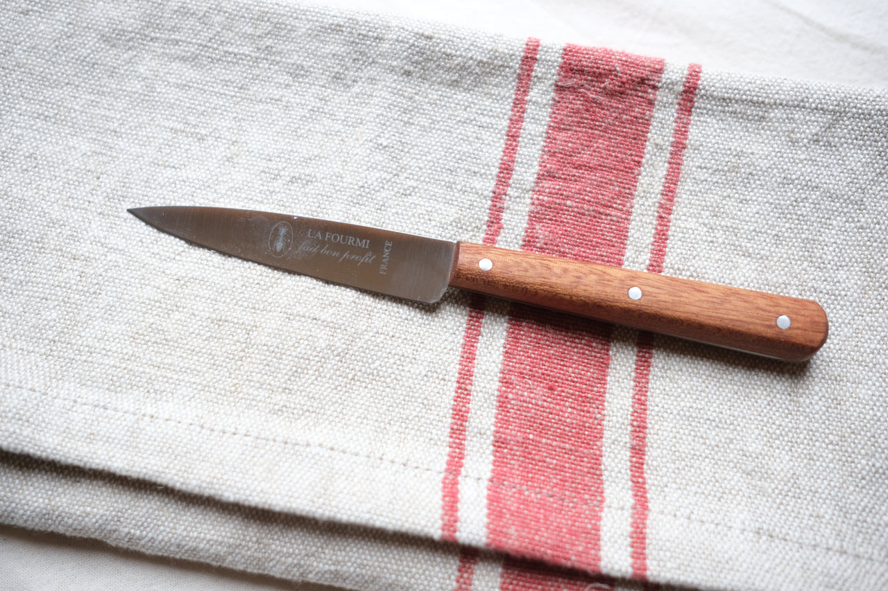 LA FOURMI Kitchen Knife ~ Wooden Handle