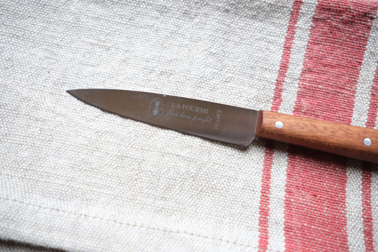 LA FOURMI Kitchen Knife ~ Wooden Handle