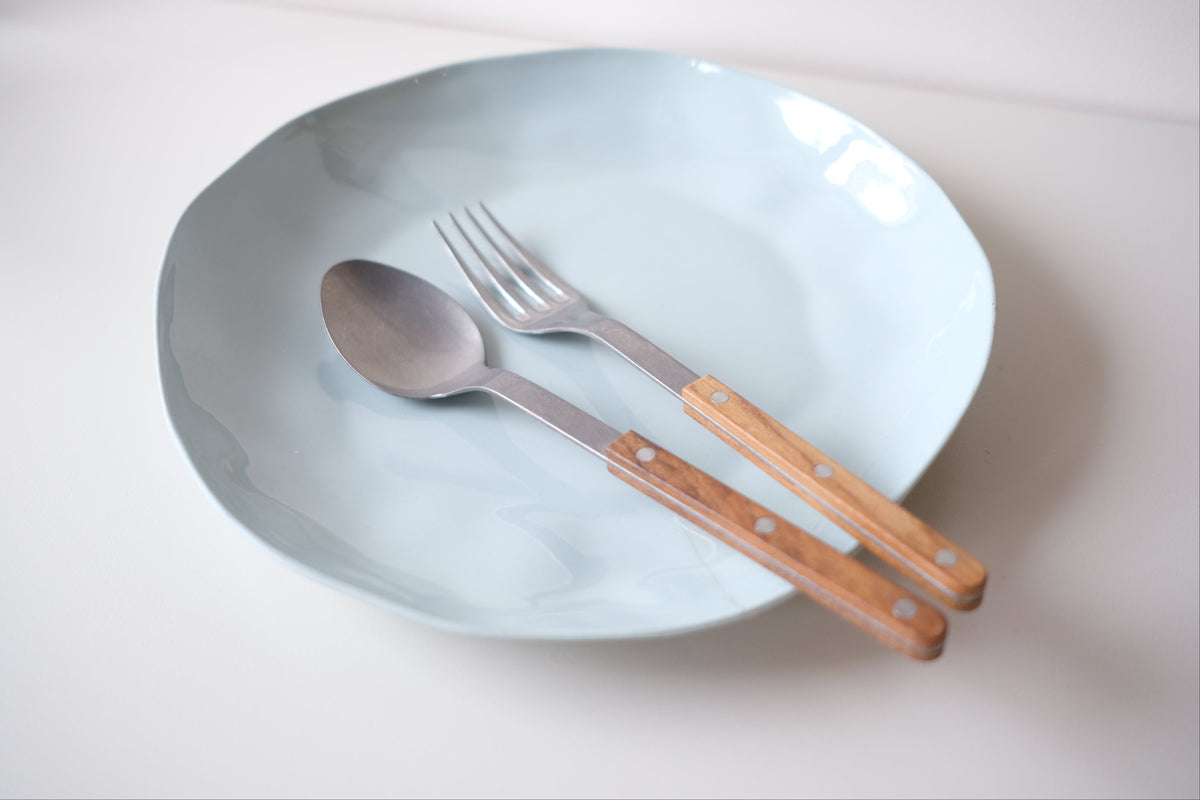 Sabre Bistrot Vintage Wash Serving Set ~ Teak