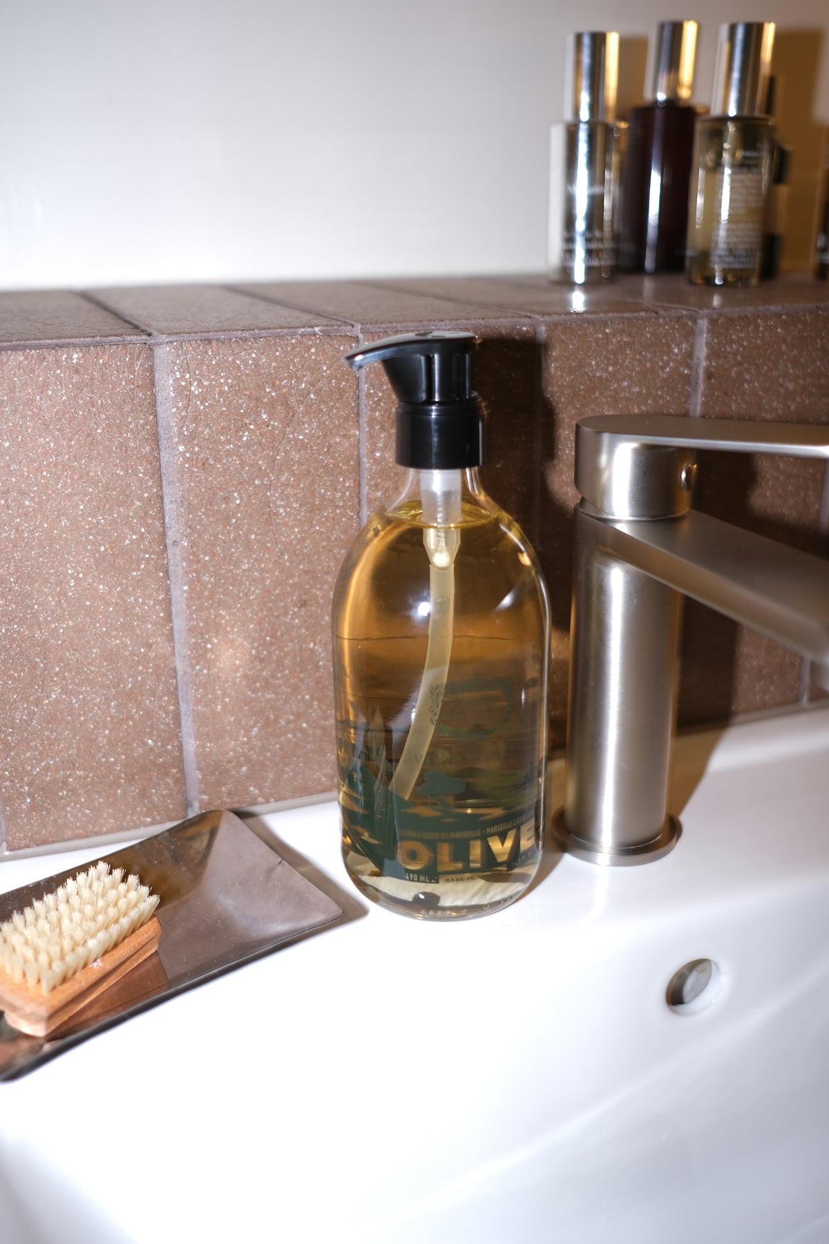 Panier Des Sens + Vivi & Margot Olive Marseille Liquid Soap
