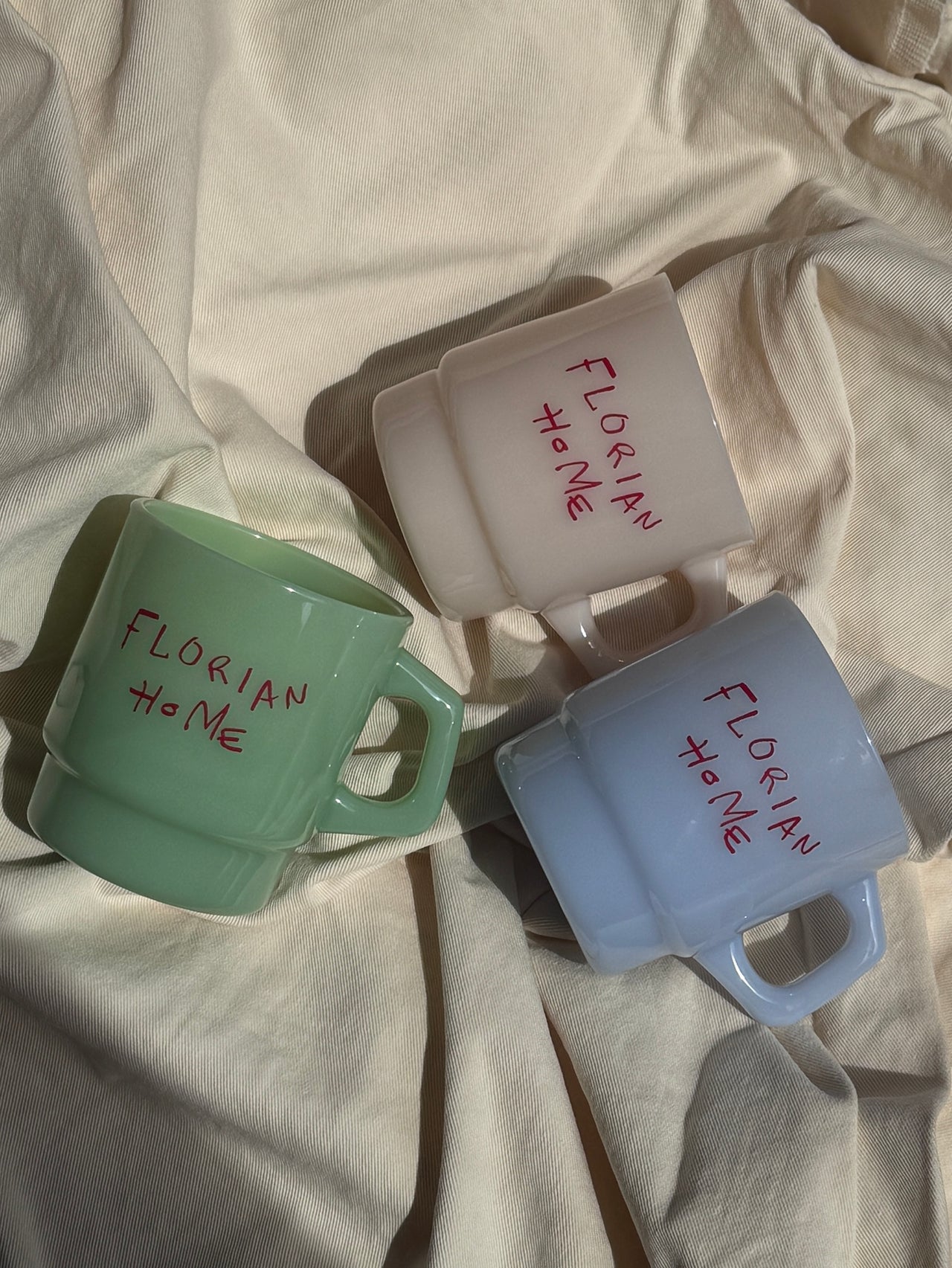 Florian Home Milk Mug 3 pack