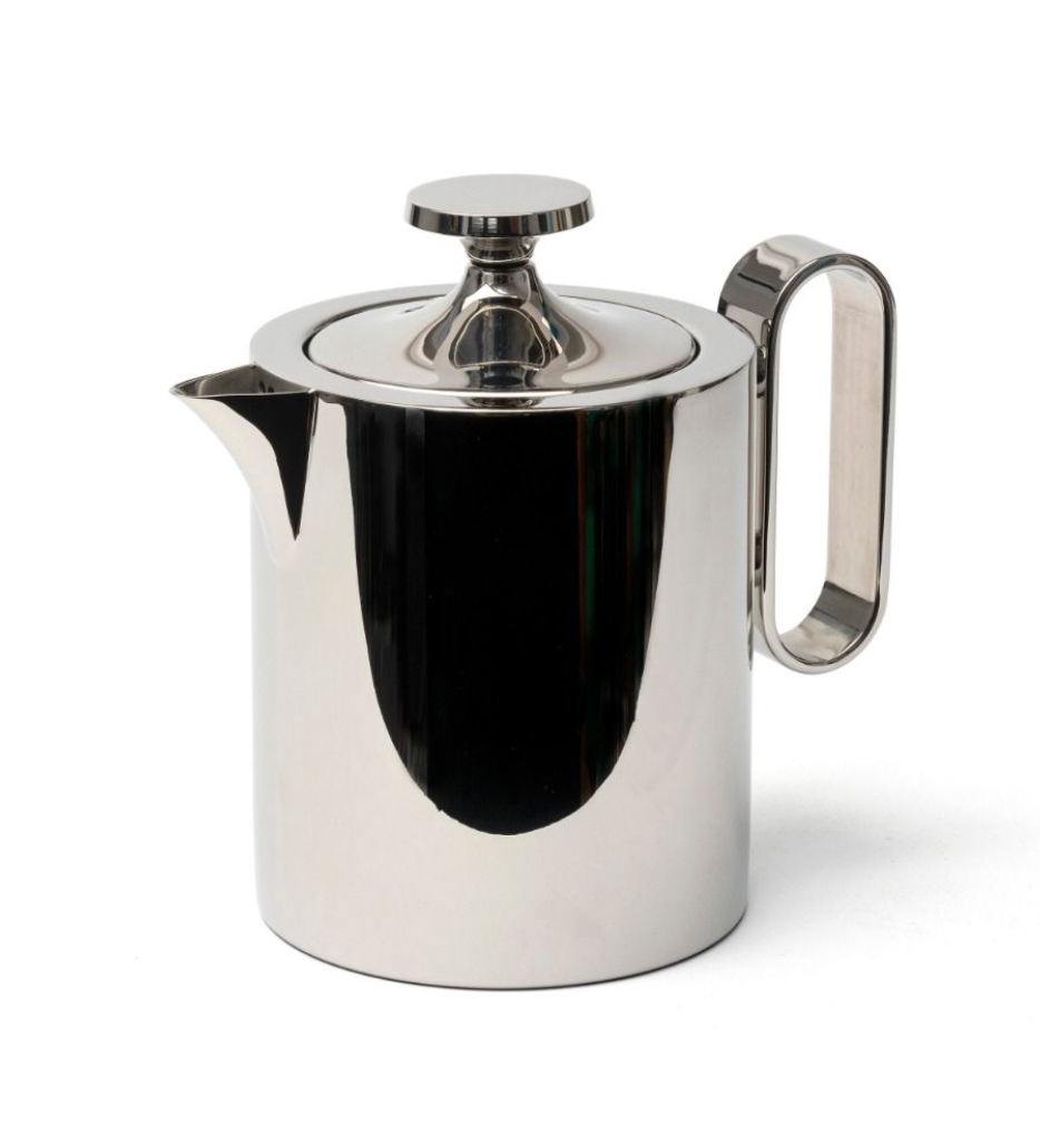 David Mellor stainless steel teapot 1lt, stainless handle