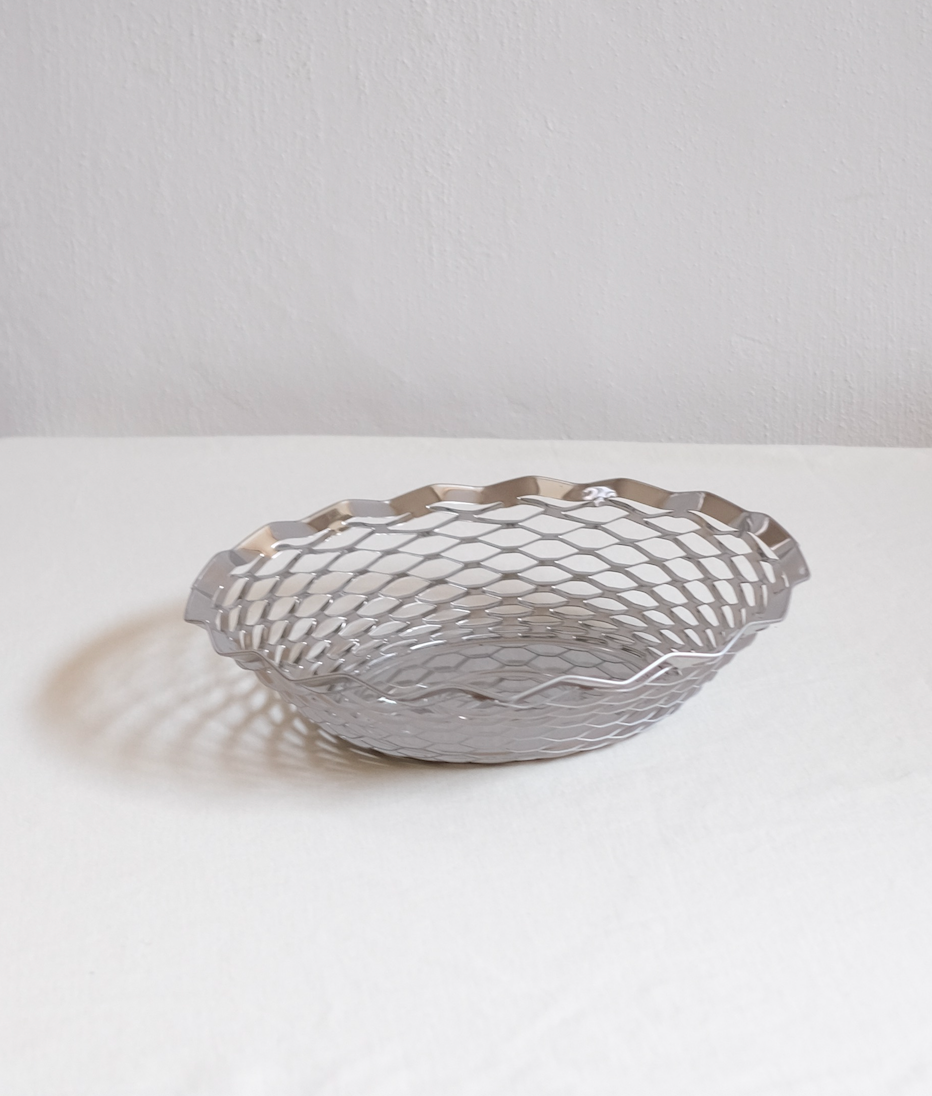 Roger Orfèvre Bread Basket ~ Round