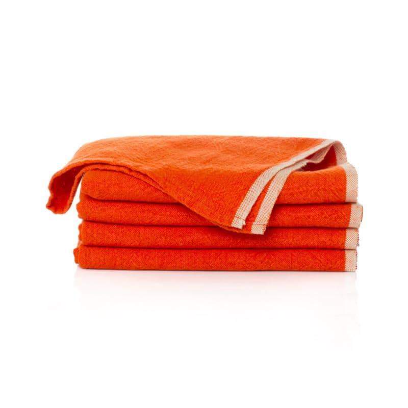 Couleur Nature Linen Napkin ~ Orange