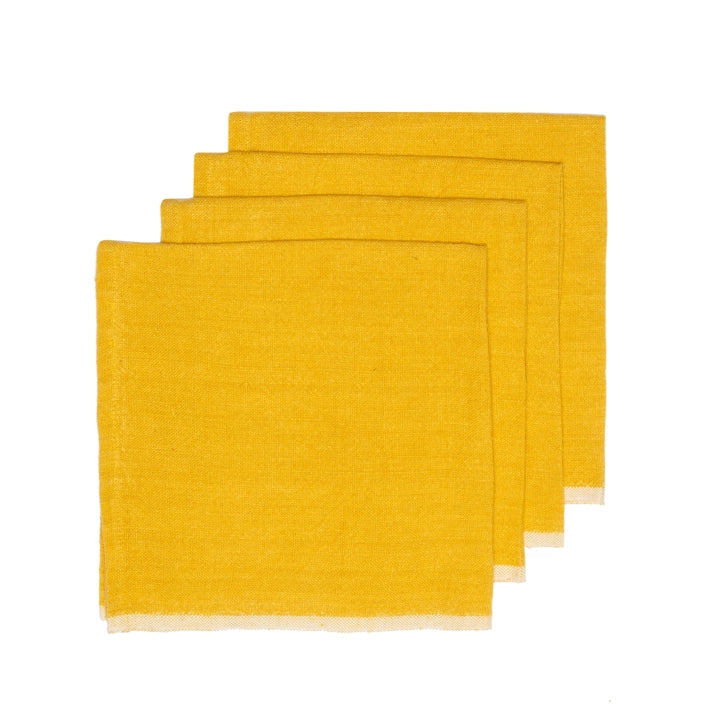 Couleur Nature Napkins ~ Mustard