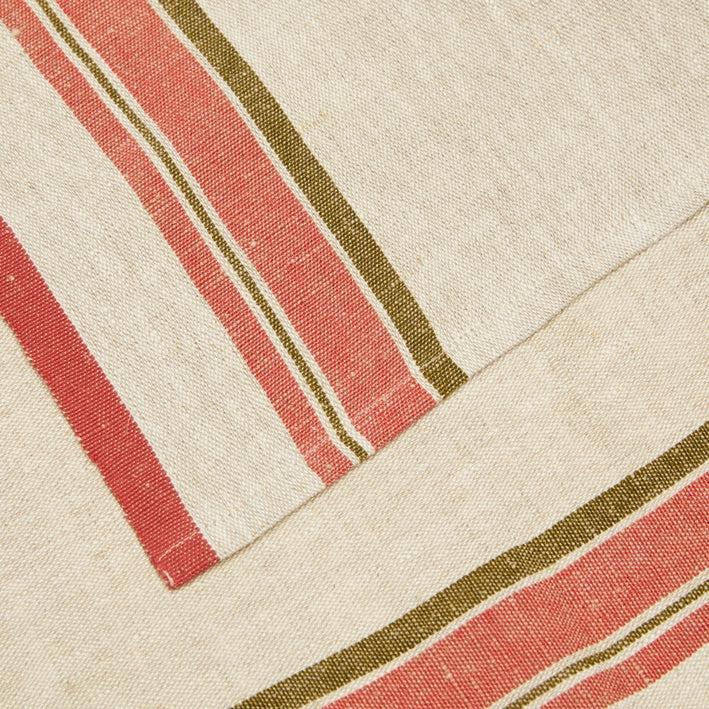 Couleur Nature Napkins ~ Antibes Natural & Sherbert