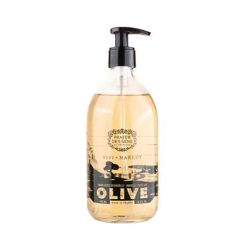 Panier Des Sens + Vivi & Margot Olive Marseille Liquid Soap